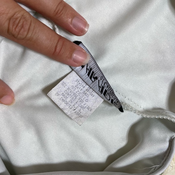 Sharade of California • 90's Vintage Floral Lace Dress - Picture 8 of 8